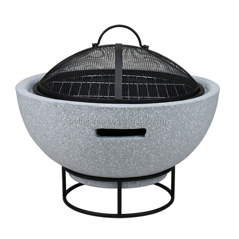 Magnesium Oxide Small Charcoal BBQ Stove With Tripod