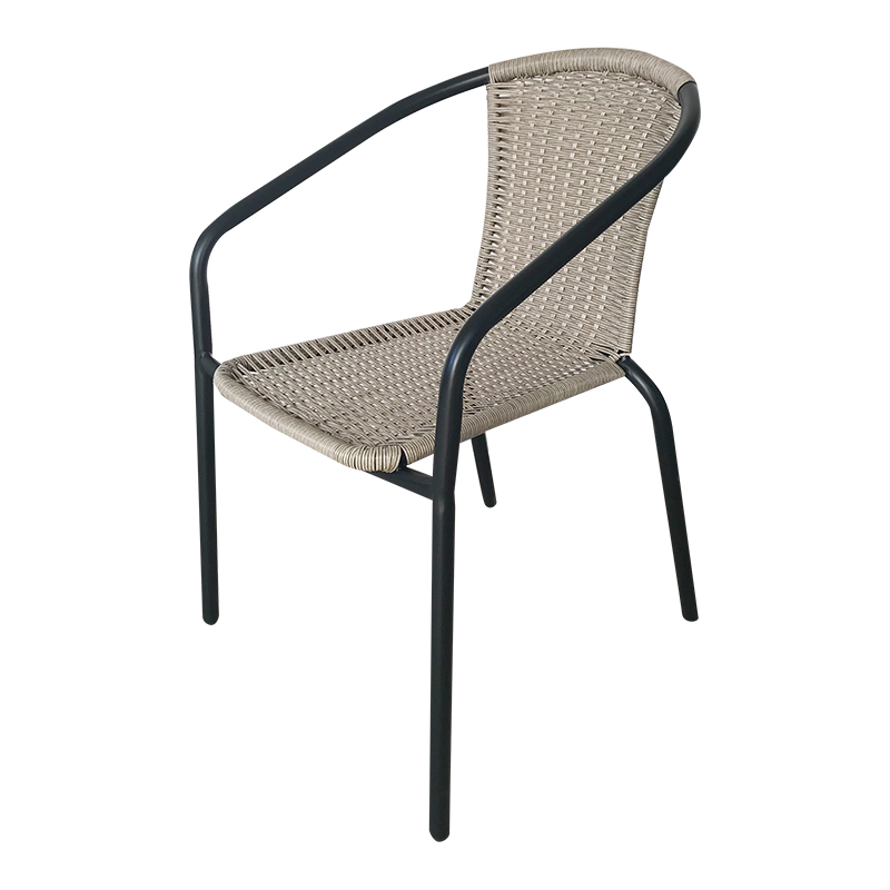 Rattan Garden Leisure Backrest Chair With Armrests