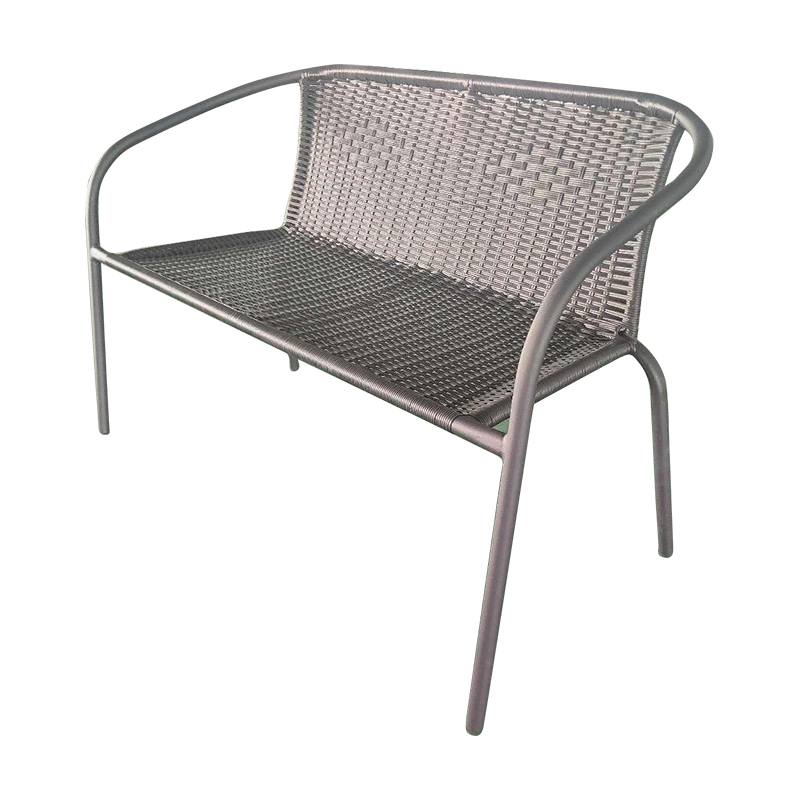 Double Patio Garden Rattan Armchair