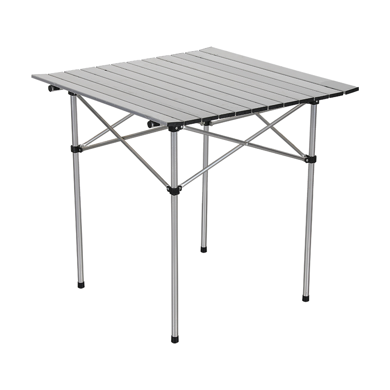 19mm Steel Tube Outdoor Barbecue Camping Metal Folding Table Egg Roll Table