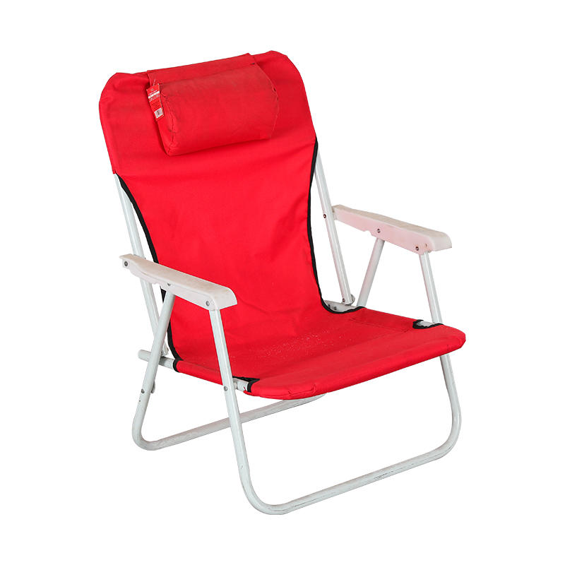 600D PVC Fabric All-Inclusive One-Piece Backrest Folding Beach Chair